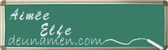 Aimée Elfe Visitenkarte